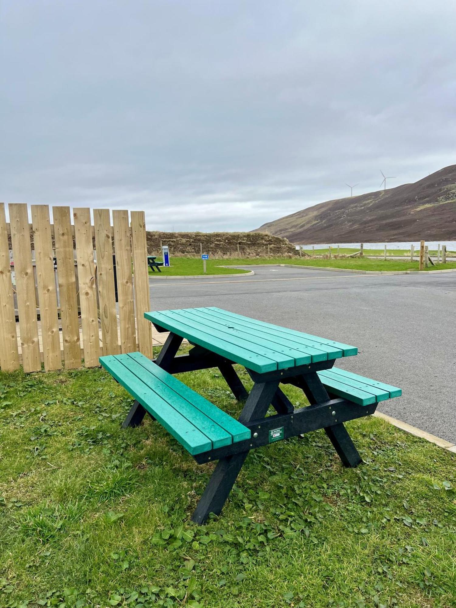 Scalloway Caravan Park Buitenkant foto