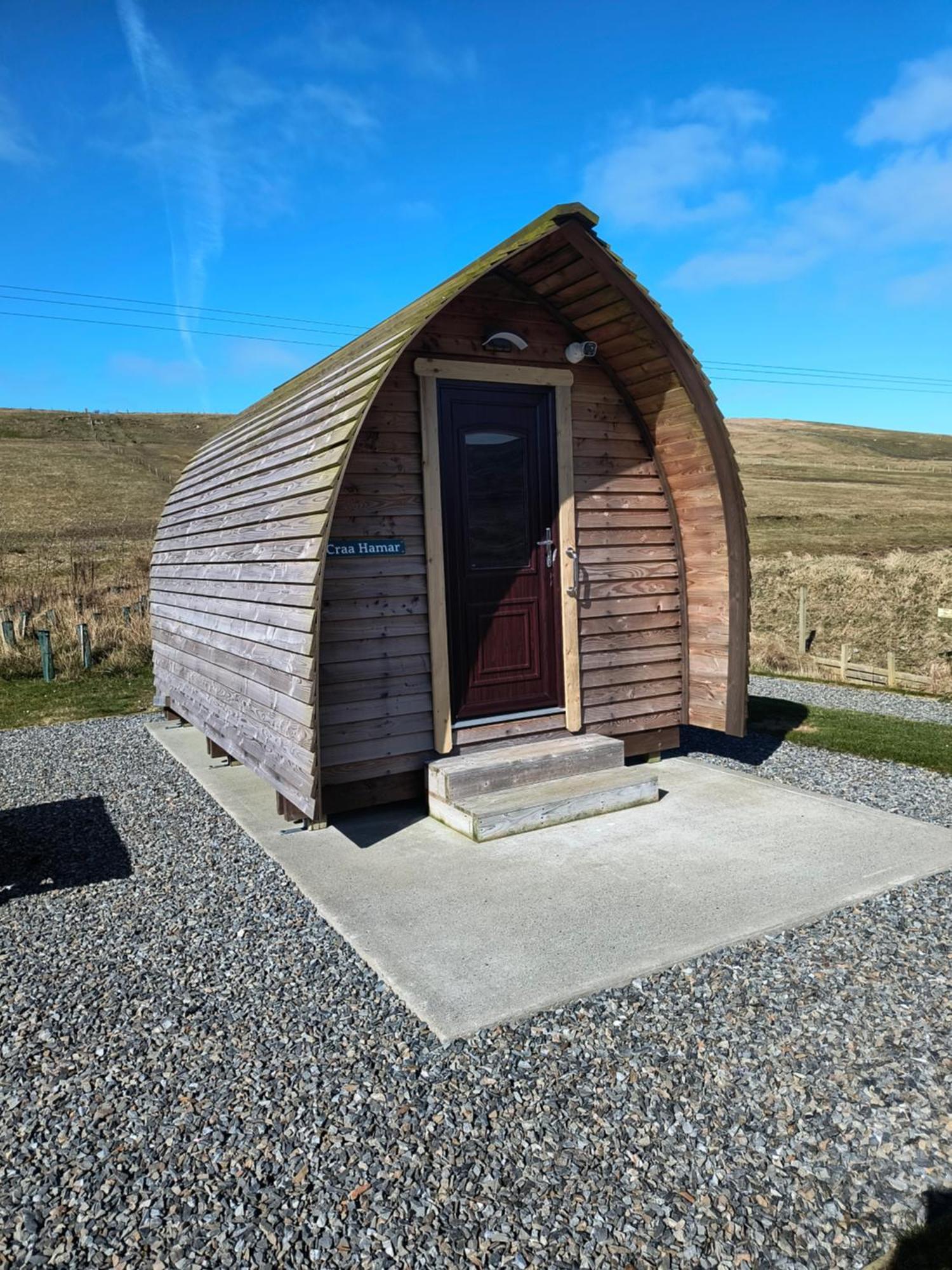 Scalloway Caravan Park Buitenkant foto