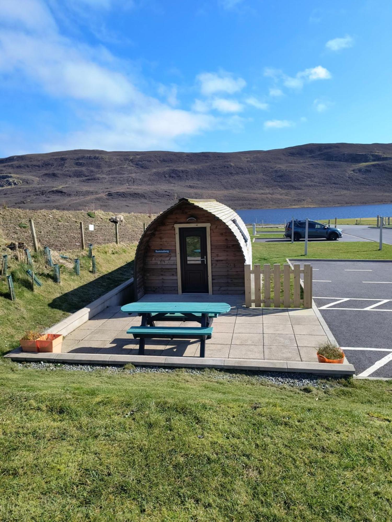 Scalloway Caravan Park Buitenkant foto