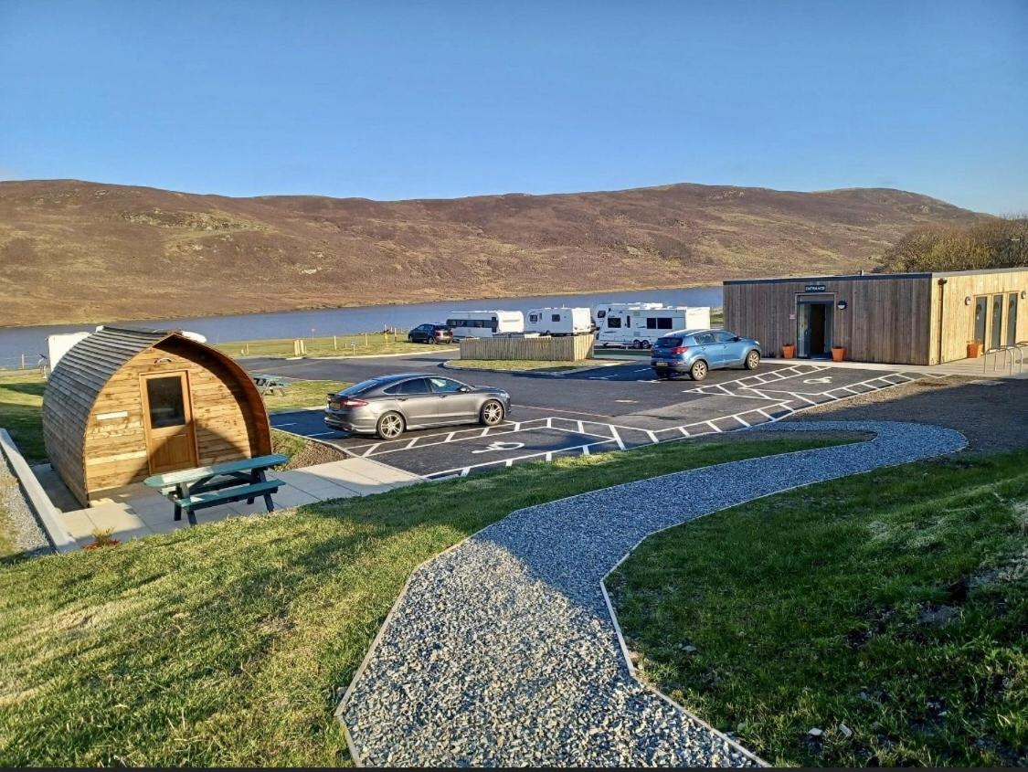Scalloway Caravan Park Buitenkant foto