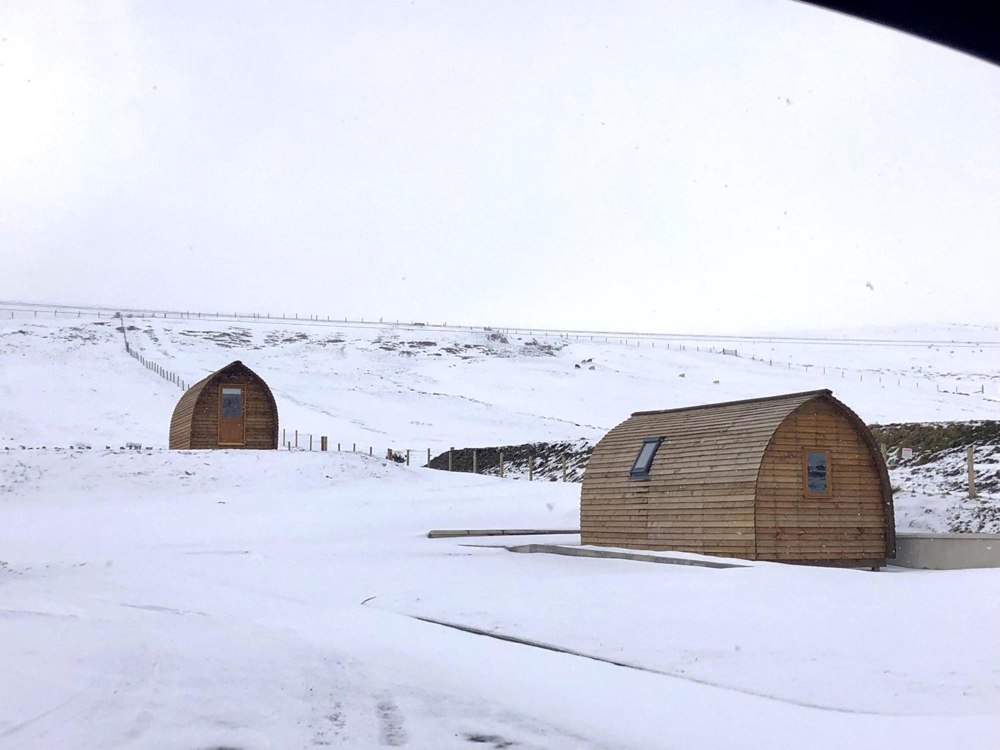 Scalloway Caravan Park Buitenkant foto