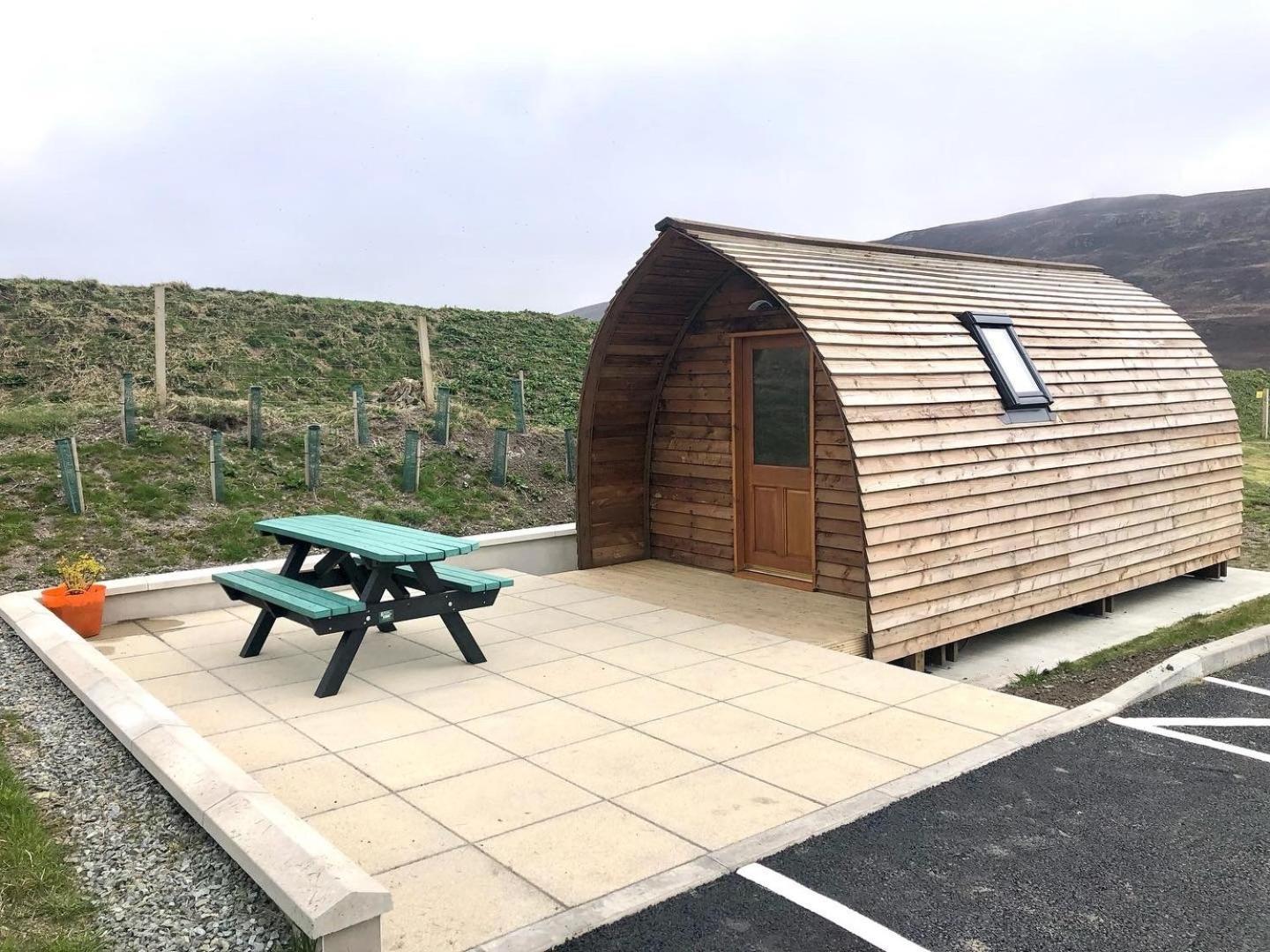Scalloway Caravan Park Buitenkant foto